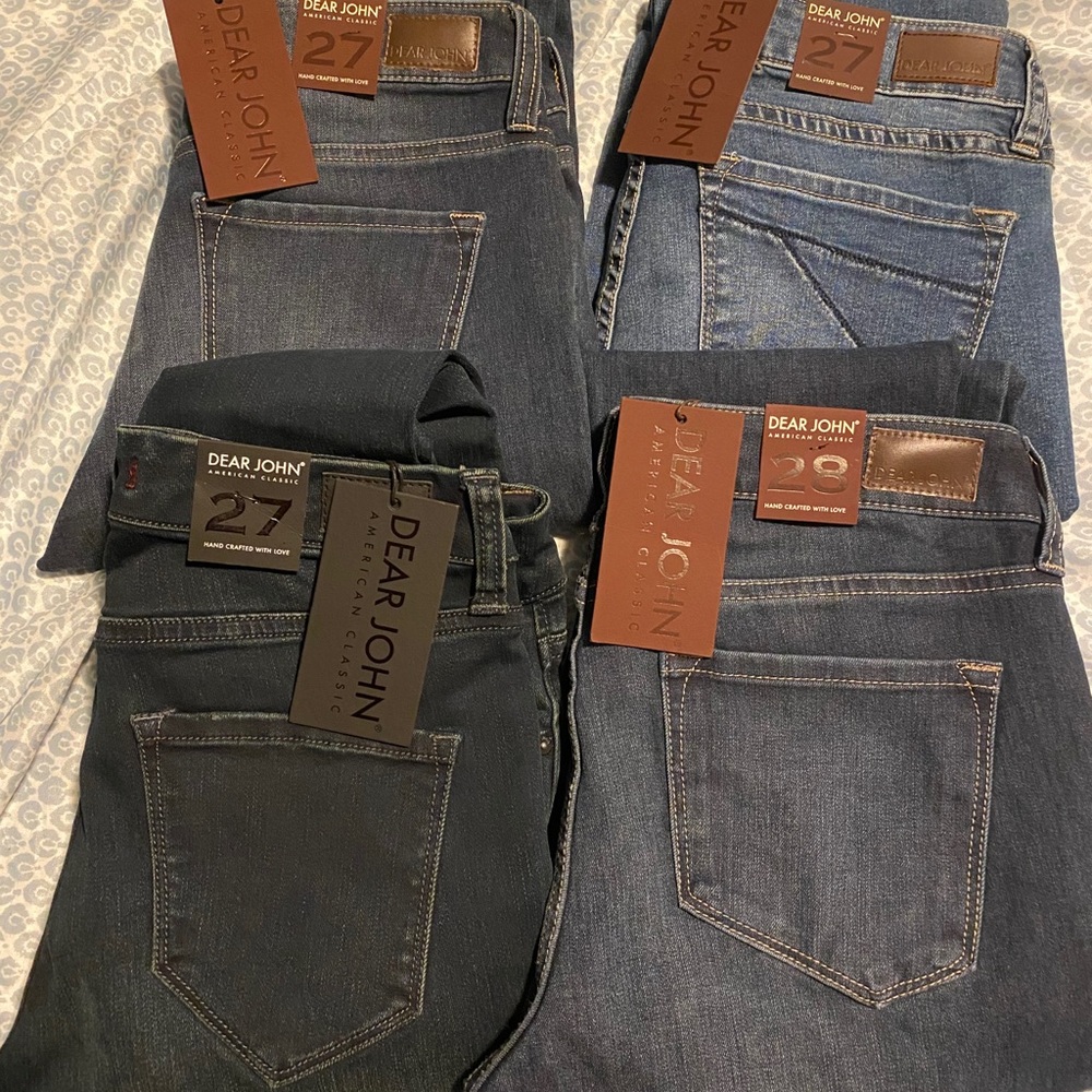 Dear John jeggings sz 27&28